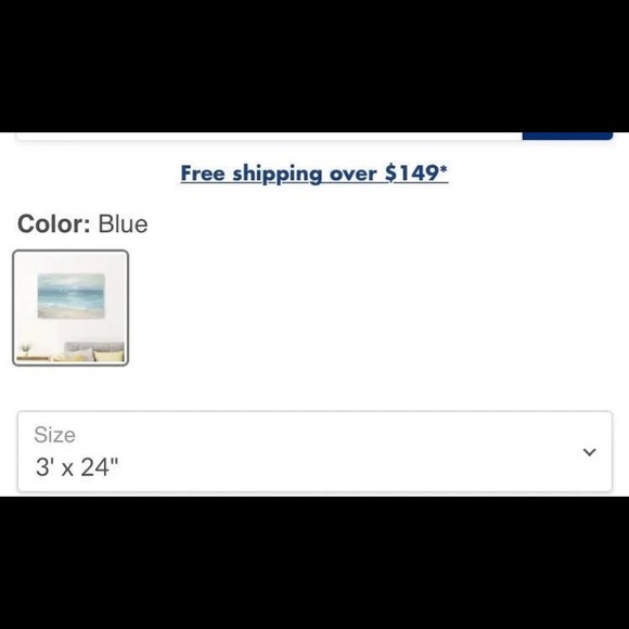 Canvas wall art-pier one imports - Picture 2 of 2